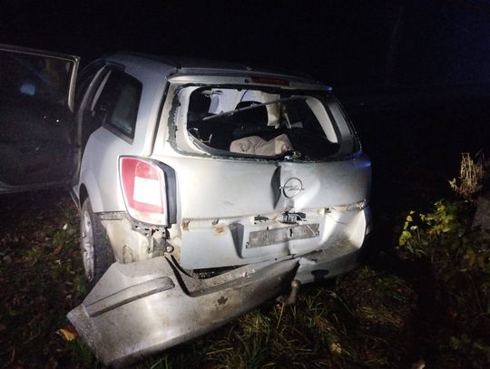 Rozbił się na drzewie. Zginął na miejscu