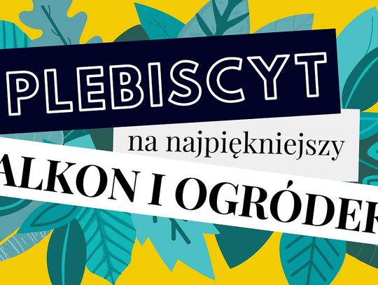 Rusza Plebiscyt na najpiękniejszy balkon i ogródek na terenie gminy Elbląg!