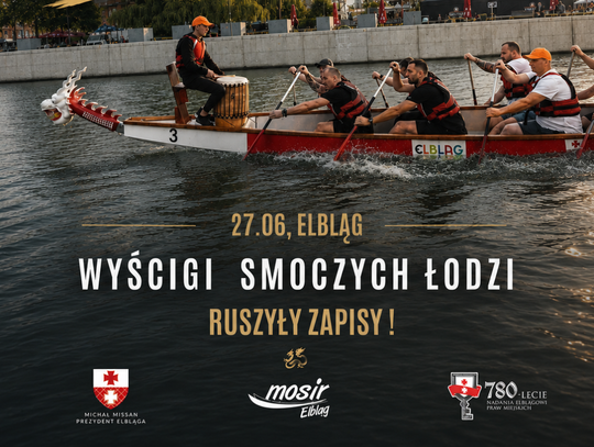 Ruszyły zapisy na wyścigi Smoczych Łodzi