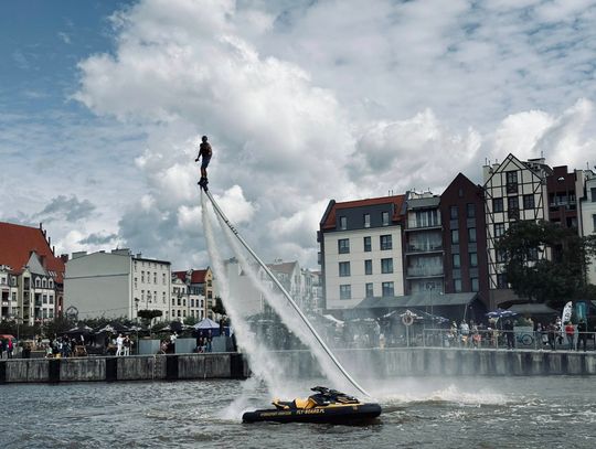 Rzeka atrakcji podczas Festiwalu Sportów Wodnych