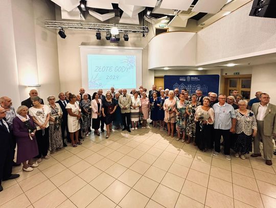 Są ze sobą od 50 lat. Złote Gody w Elblągu [FOTO]