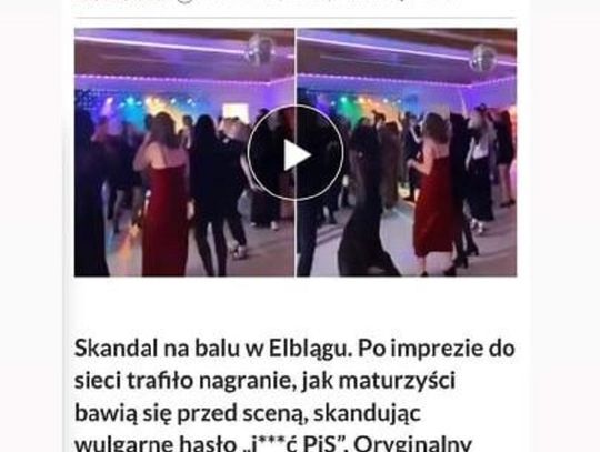 Senator do TVP: "Za młodzież się wzięliście. Kto następny, przedszkolaki?"