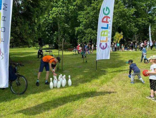 Sjesta w Parku Modrzewie na zakończenie wakacji