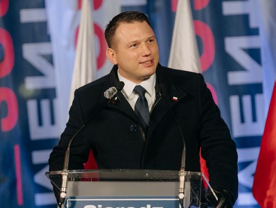 Sławomir Mentzen w Elblągu