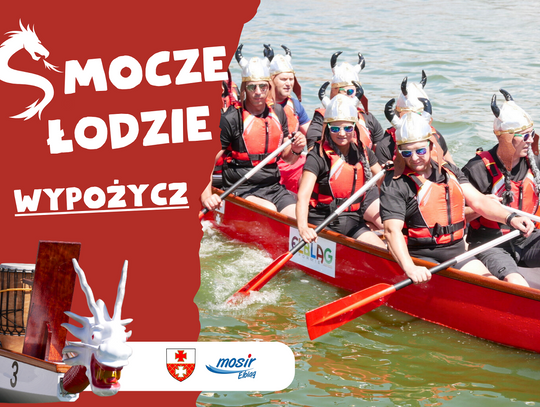 Smocze łodzie dla mieszkańców Elbląga