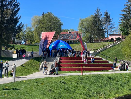 Spacer z mapą po Parku Dolinka