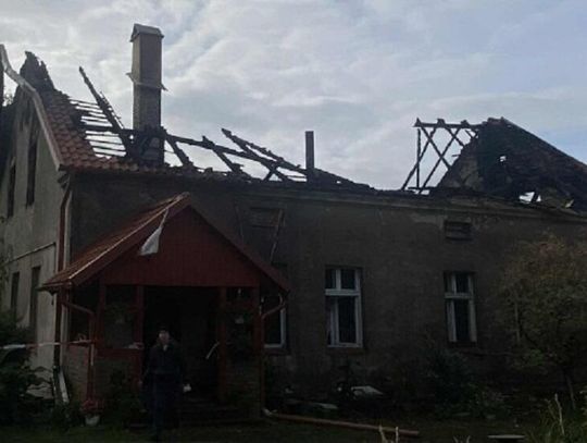 Spłonął dom, ale nie nadzieja, że uda się przywrócić normalność