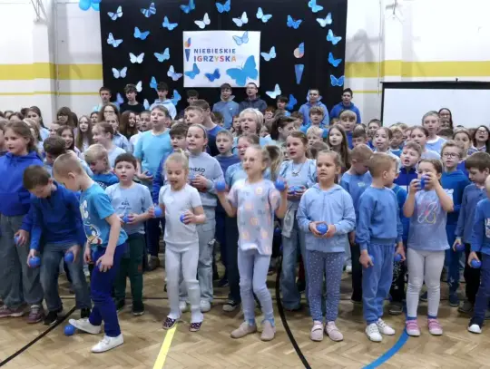 Sport bez barier w SP nr 25. Niebieskie Igrzyska połączyły uczniów