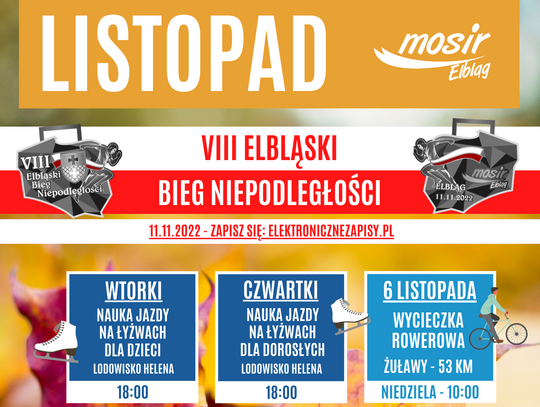 Sportowy listopad z MOSiR-em