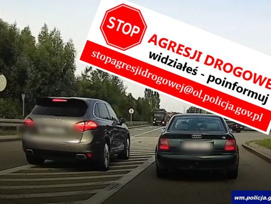 Stop agresji drogowej! Stop agresji drogowej!