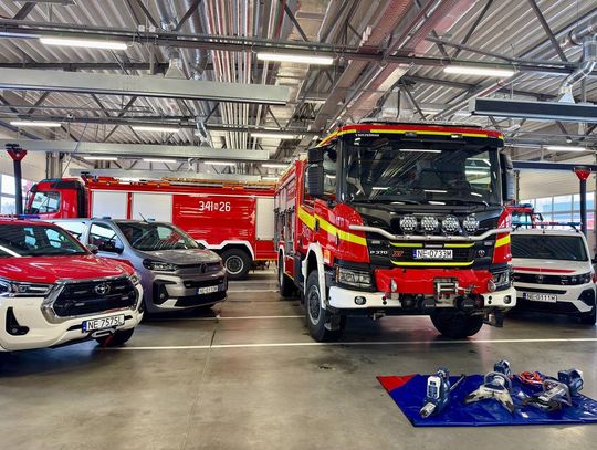 Strażacy z Elbląga pokazali sprzęt [WIDEO]