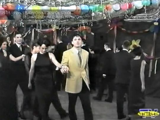 Studniówka ZSTI w Elblągu - rok 1999