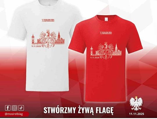 Stwórzmy żywą flagę podczas Biegu Niepodległości
