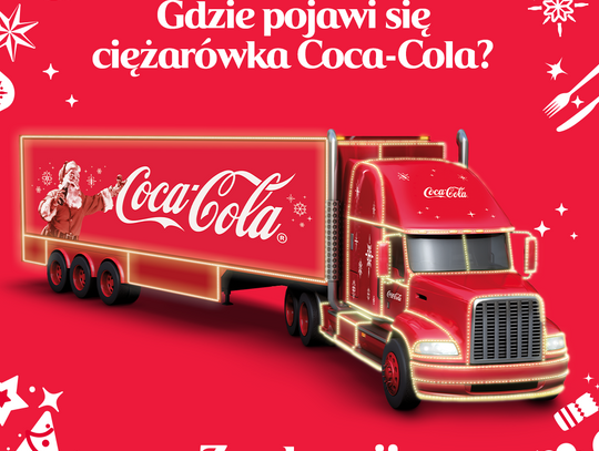 Świąteczna ciężarówka Coca-Cola w Elblągu? Zdecydujesz o tym Ty!