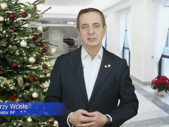Świąteczne życzenia od senatora Jerzego Wcisły. „Bądźmy wspólnotą”