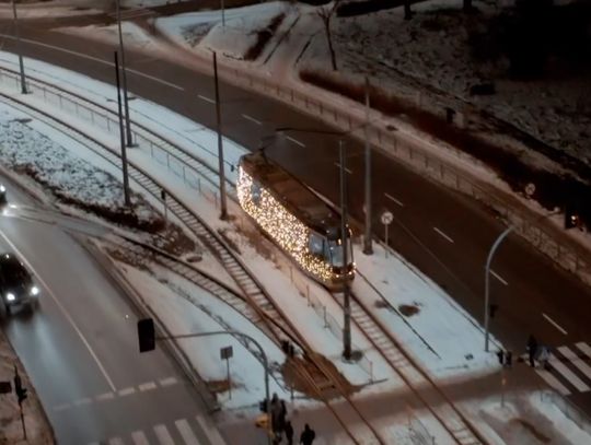 Świąteczny tramwaj - wydłużony czas kursowania