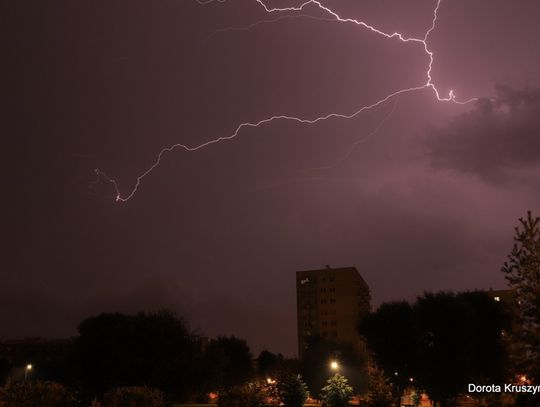 Synoptycy ostrzegają przed burzą z gradem i silnym wiatrem!