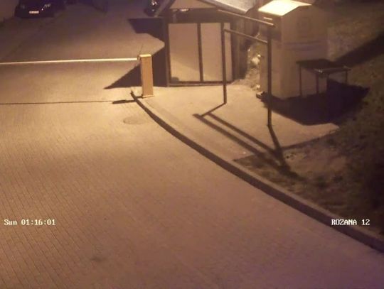 Tajemnicze zachowanie mężczyzny. Dlaczego uszkodził szlaban? [WIDEO]