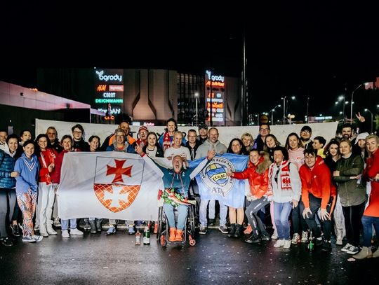 Tak powitali elblążanina, który wrócił z Tokio!