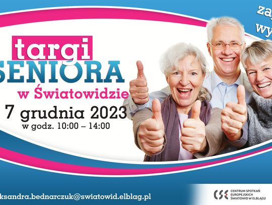 Targi seniora – Teraz My! Czekamy na zgłoszenia wystawców Targi seniora – Teraz My! Czekamy na zgłoszenia wystawców