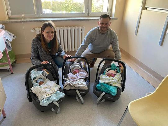 Tata trojaczków wysłał list do elbląskiego szpitala