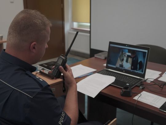 Test wiedzy, symulacja działań i... sukces! Policjant z Elbląga na podium