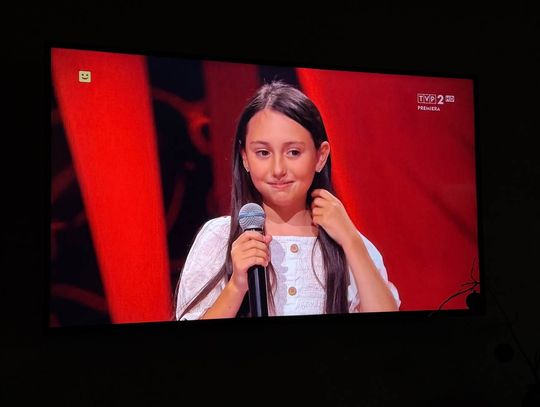 Tosia Gajewska z Elbląga w „The Voice Kids” Tosia Gajewska z Elbląga w „The Voice Kids”