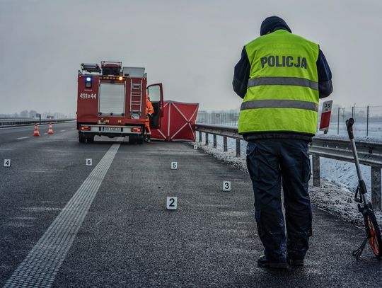 Tragiczny wypadek na S7. Policjanci apelują o rozwagę na drodze! Tragiczny wypadek na S7. Policjanci apelują o rozwagę na drodze!