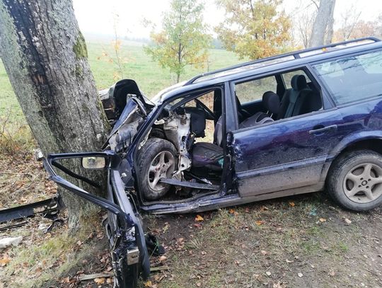Tragiczny wypadek na terenie gminy Pieniężno