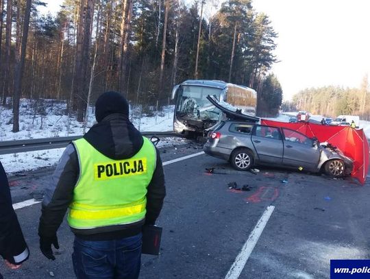 Tragiczny wypadek w regionie, 3 osoby zginęły na miejscu