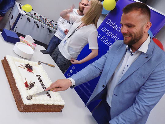 TRANSCOM w Elblągu ma już rok!