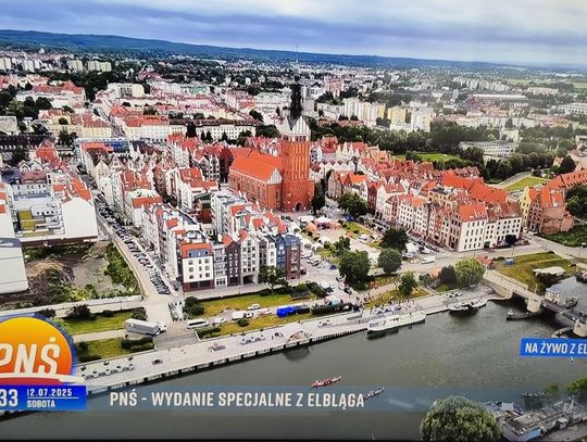 Trwa "Pytanie na Śniadanie" prosto z Elbląga