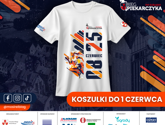 Tylko do 1 czerwca zamówisz koszulkę Biegu Piekarczyka