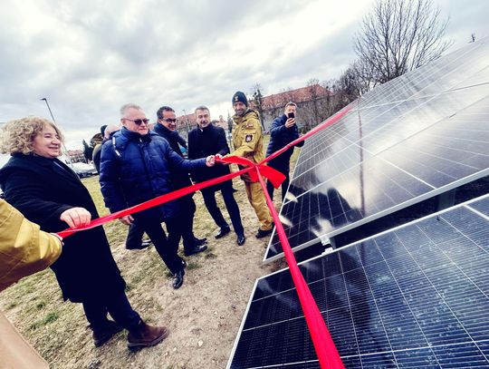 U strażaków podsumowanie roku i oddanie fotowoltaiki do użytku