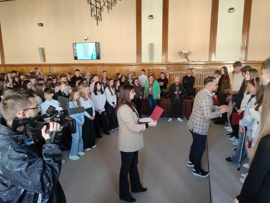 Uczniowie z elbląskich szkół docenieni [WIDEO]