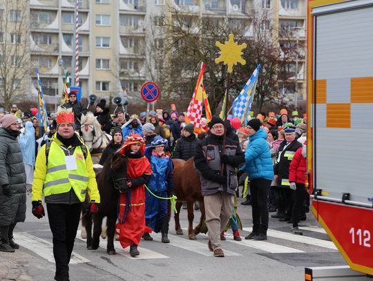 Ulicami Elbląga przeszedł Orszak Trzech Króli