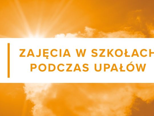 Upał w Elblągu nie odpuszcza, zajęcia w szkołach skrócone