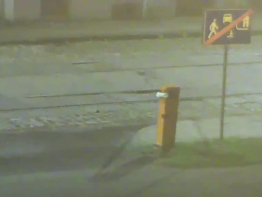 Uszkodzili szlaban. Złapał ich monitoring z Teatralnej [FILM]