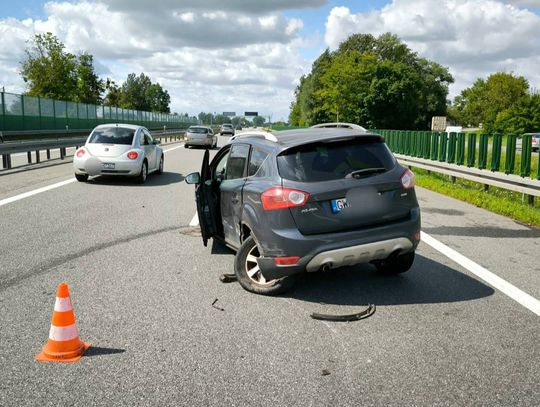 Utrudnienia na S7 w kierunku Gdańska. Zderzenie dwóch aut