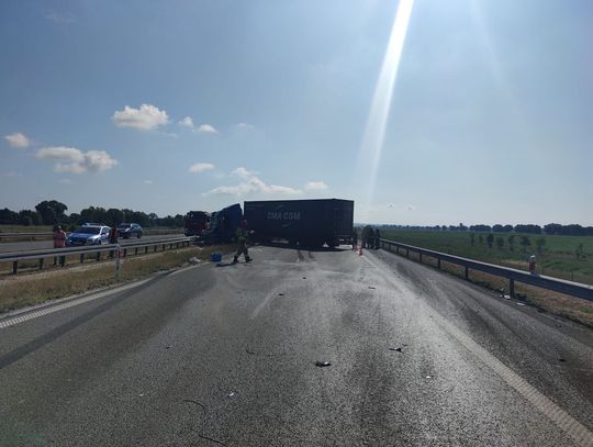 Utrudnienia na S7. Zderzyły się ciężarówki Utrudnienia na S7. Zderzyły się ciężarówki