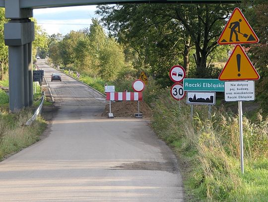 Uwaga kierowcy! Całkowite zamknięcie drogi Elbląg - Raczki Elbląskie - Krzewsk