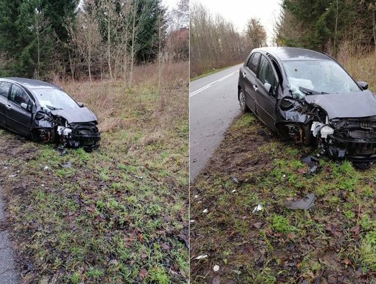 Uwaga ślisko! Służby ratunkowe w Elblągu od rana jeżdżą do zdarzeń drogowych!