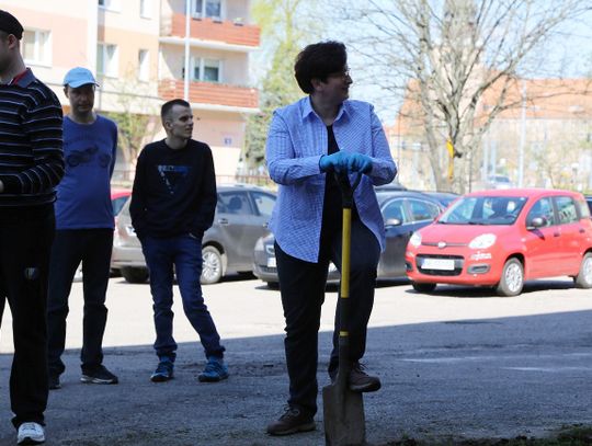 W Dzień Ziemi posadzili łąkę kwietną