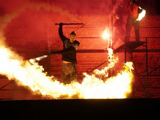 W Elblągu odbył się Spektakl Ognia [FOTO]