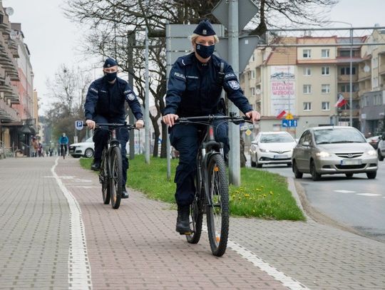 W Elblągu ruszają policyjne patrole rowerowe W Elblągu ruszają policyjne patrole rowerowe