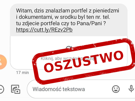 "W środku był ten numer telefonu". Uważaj na tego SMS-a