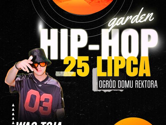 Wac Toja wystąpi w Elblągu! Hip-Hop Garden rozkręci wakacyjny wieczór