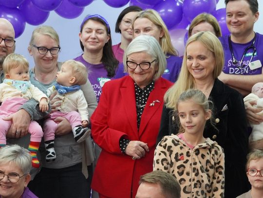 Wcześniaki i ich rodziny spotkały się ponownie w Wojewódzkim Szpitalu Zespolonym