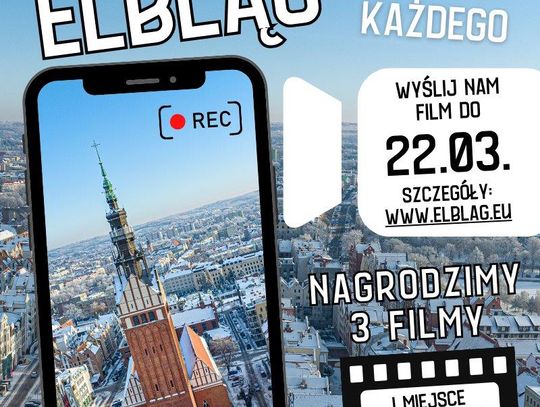 Weź udział w konkursie „Nakręć Elbląg”