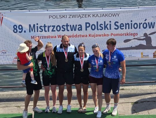 Wielki sukces elbląskich kajakarzy. Pięć medali Mistrzostw Polski